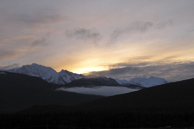 Sonnenaufgang bei Jasper