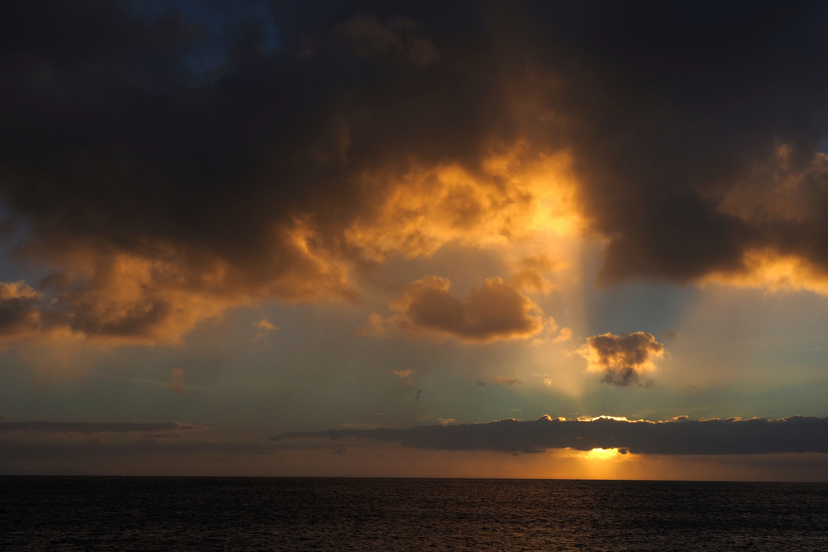 Sonnenaufgang bei La Gomera