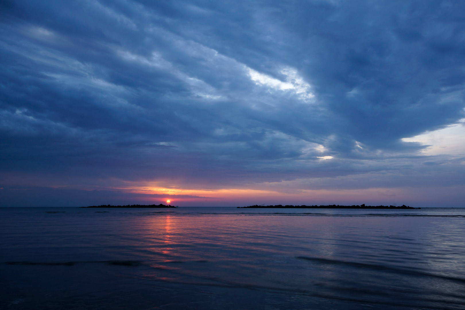 Sonnenaufgang bei Lido di Pomposa - Italien