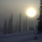 Sonnenaufgang bei Lillehammer, Norwegen