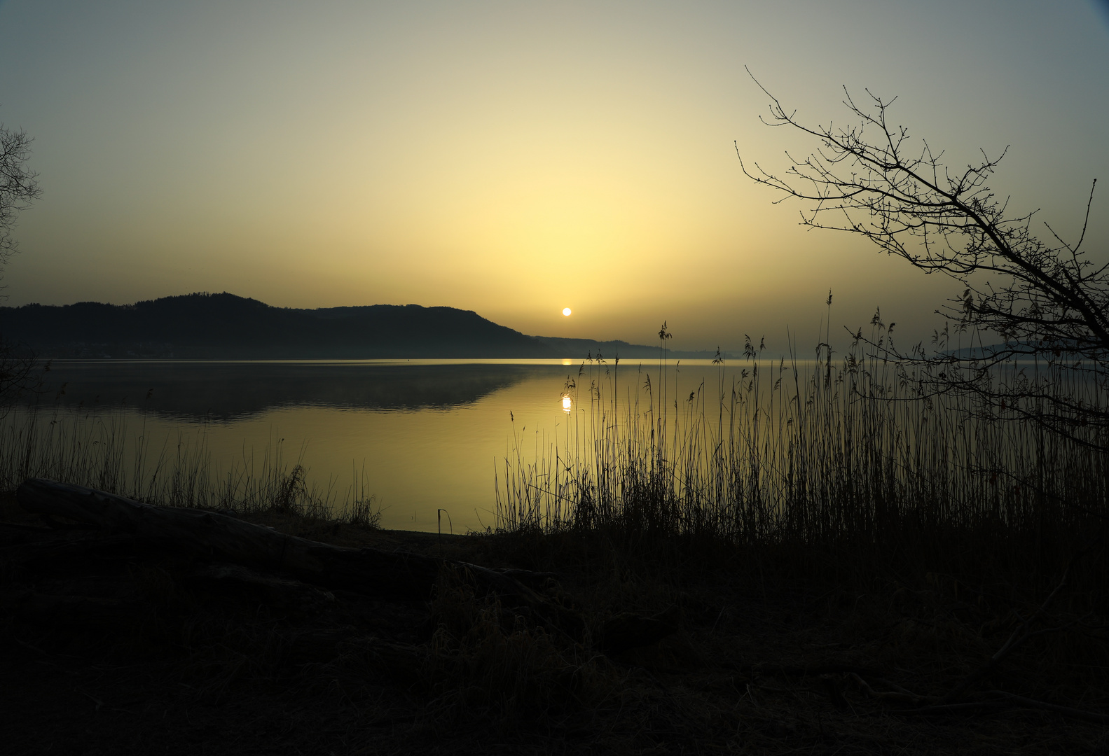 Sonnenaufgang bei Ludwigshafen am Bodensee