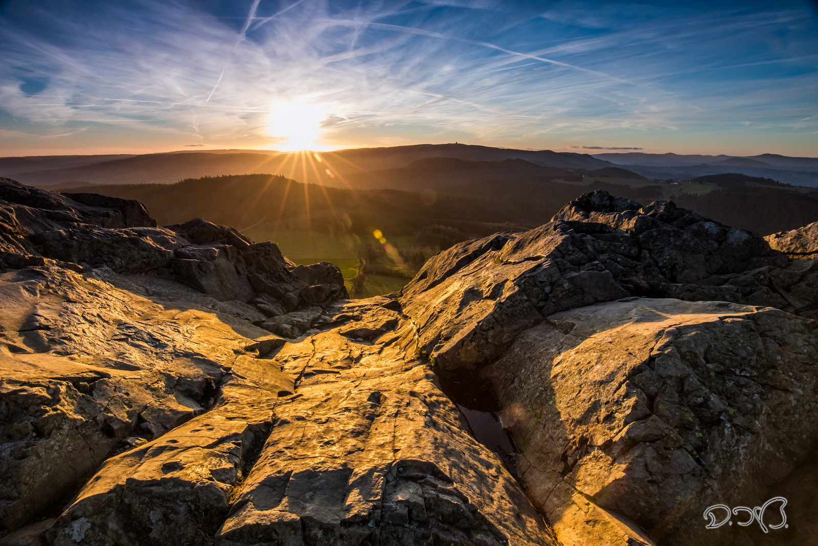 Sonnenaufgang bei Milseburg