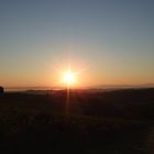 Sonnenaufgang bei Montepulciano