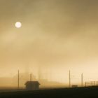 Sonnenaufgang bei Nebel