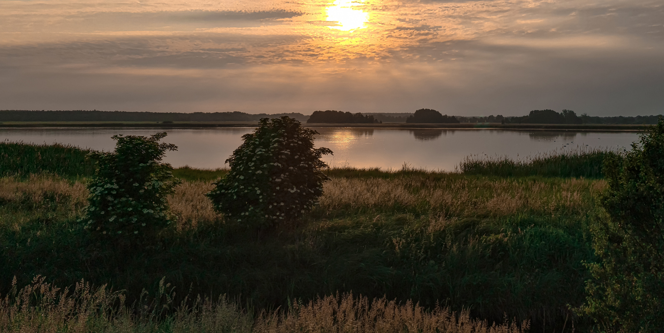 Sonnenaufgang bei Netzen/Amt Kloster Lehnin