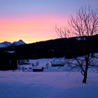 Sonnenaufgang bei Oberstdorf