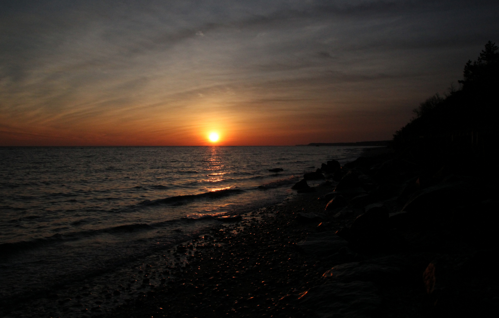 Sonnenaufgang bei Rocky Point