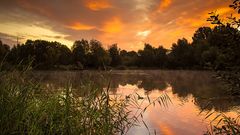 Sonnenaufgang bei Salzwedel