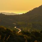 Sonnenaufgang bei Sant Llorenc des Cardassar, Mallorca 