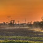 Sonnenaufgang bei Scharnhausen a.d. Fildern