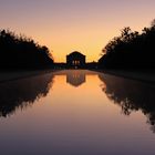 Sonnenaufgang bei Schloss Nymphenburg