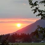 Sonnenaufgang bei Schwangau 