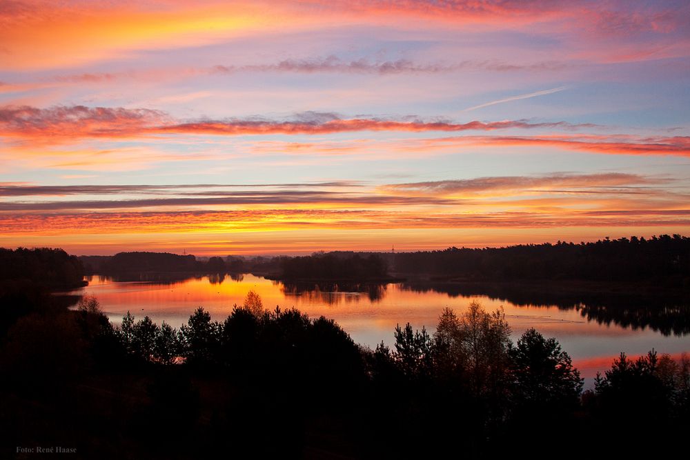 Sonnenaufgang bei Stendal