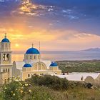 Sonnenaufgang bei Thera, Santorini