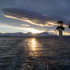 Sonnenaufgang bei Tromsø