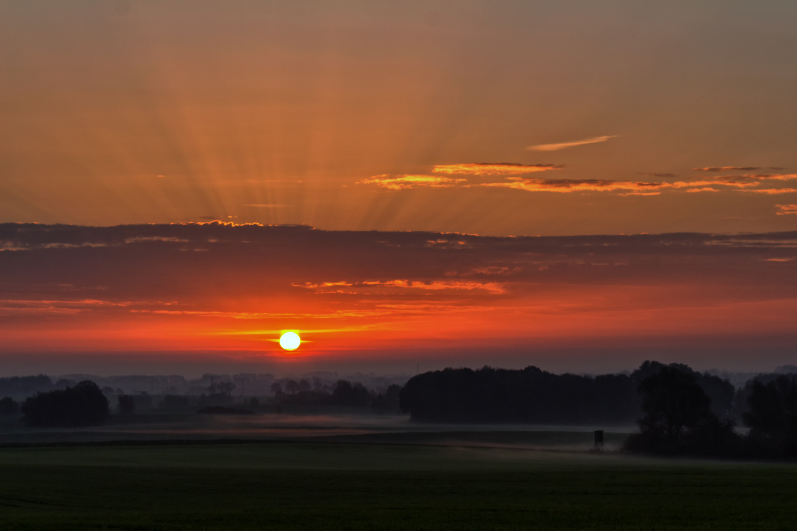 Sonnenaufgang bei Wismar
