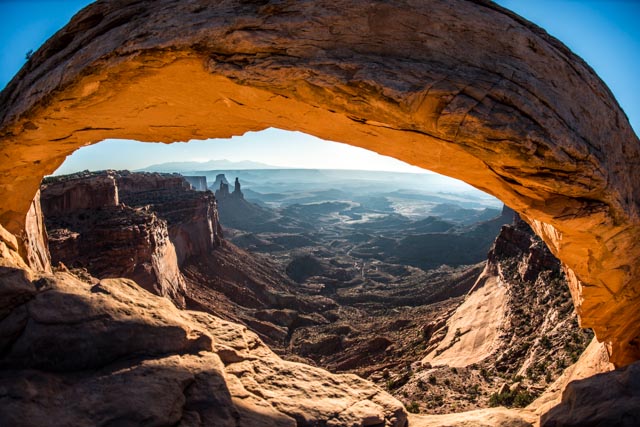 Sonnenaufgang beim Mesa Arch