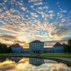 Sonnenaufgang beim Schloss Nymphenburg (1)