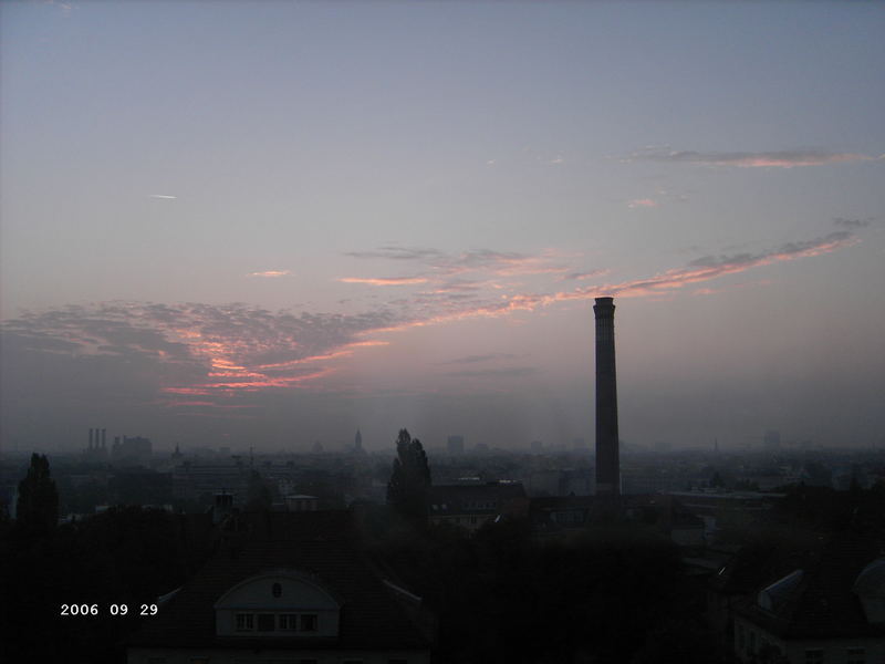 Sonnenaufgang: Berlin Westend