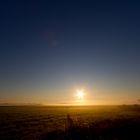 Sonnenaufgang Berliner Flughafen Tempelhof