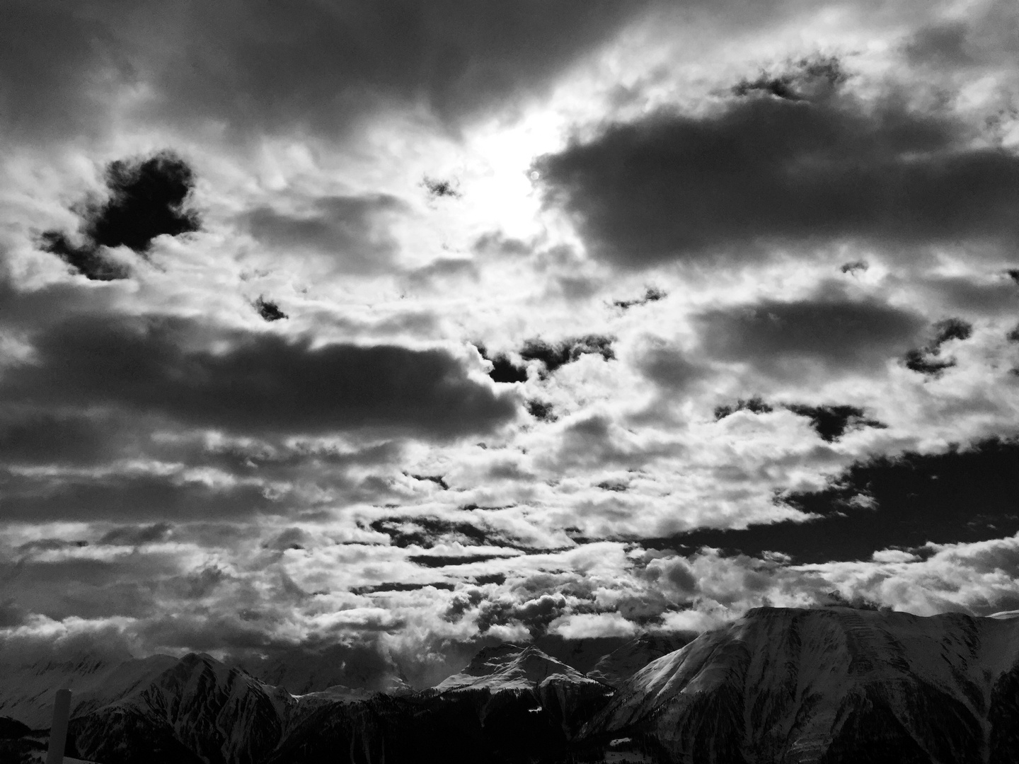 Sonnenaufgang Bettmeralp Schweiz