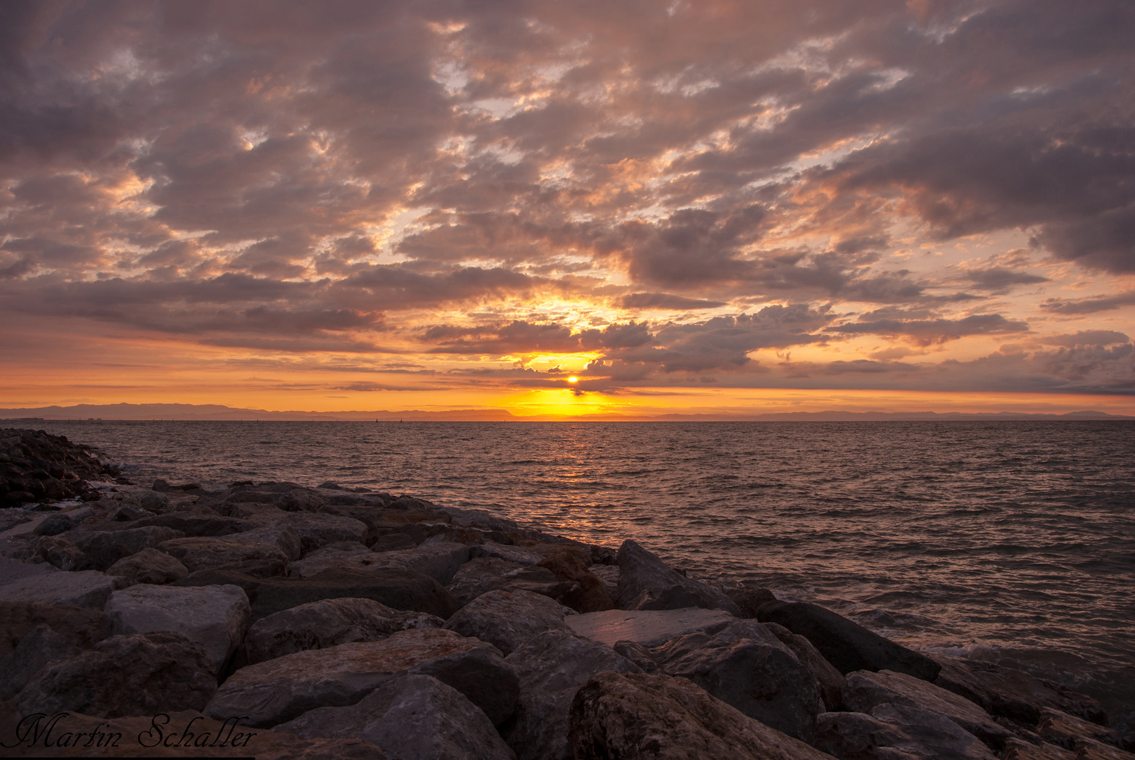 Sonnenaufgang Bibione Italien