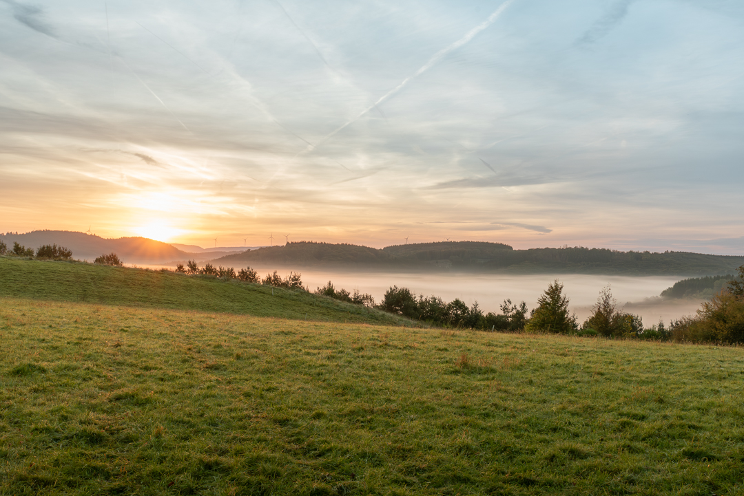 Sonnenaufgang Bostalsee