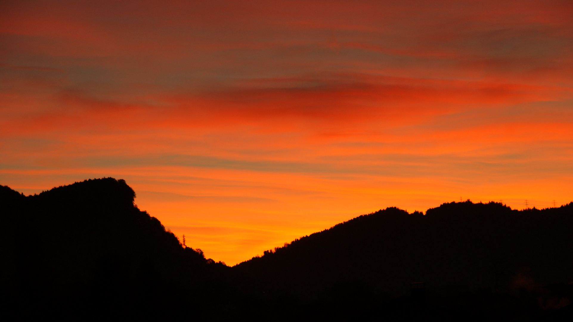 Sonnenaufgang Bregenz