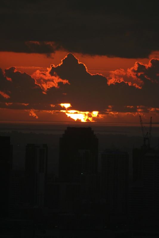 Sonnenaufgang Brisbane 2