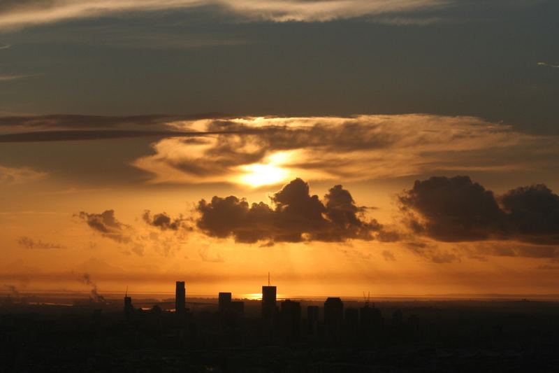 Sonnenaufgang Brisbane 6