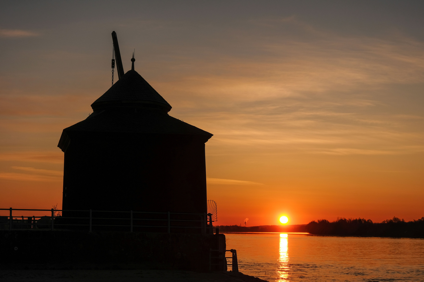 Sonnenaufgang.