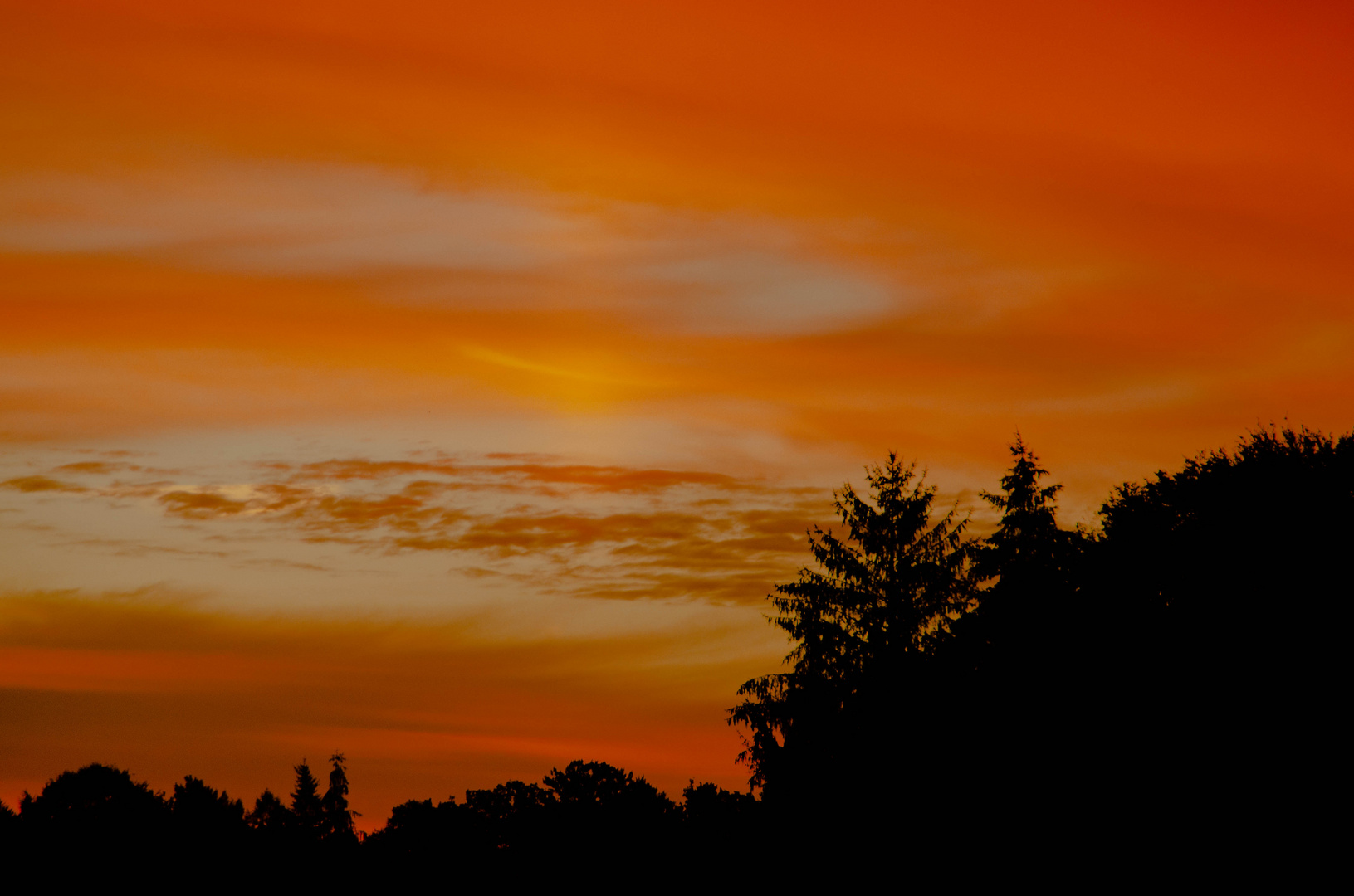 Sonnenaufgang ca. 7.30 Uhr 