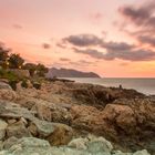 Sonnenaufgang Cala Millor Mallorca Mittelmeer