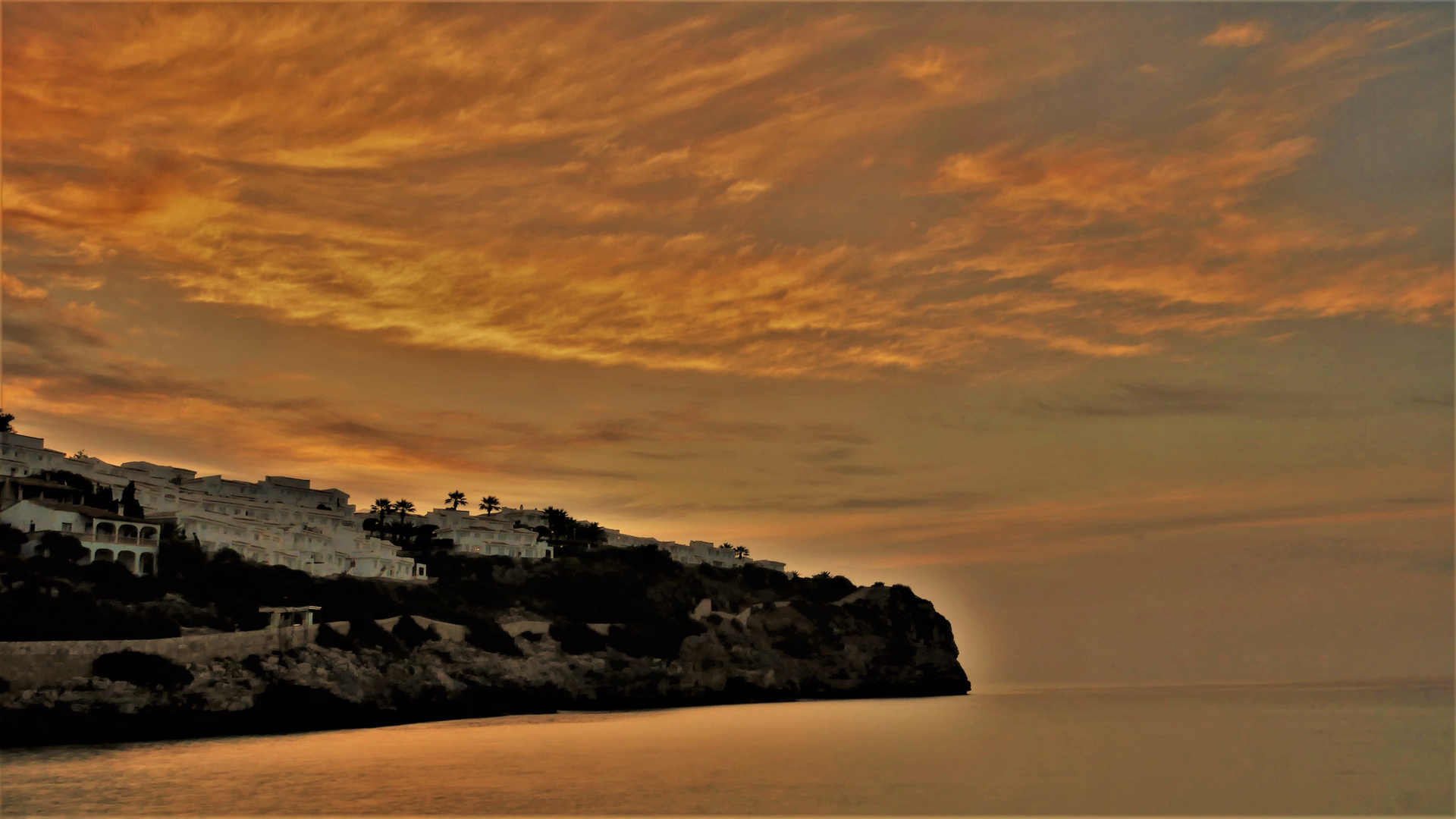 Sonnenaufgang Cala Romantica  