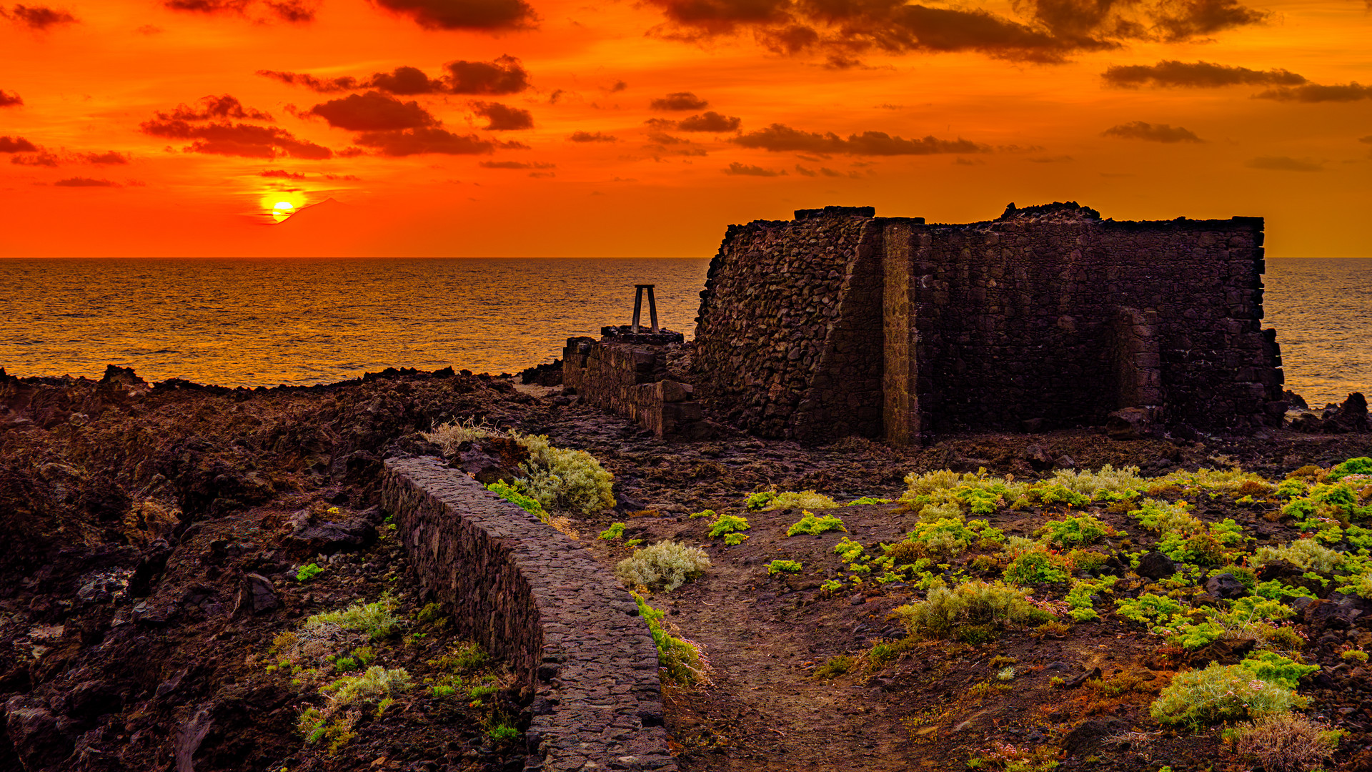 Sonnenaufgang Cancajos, La Palma