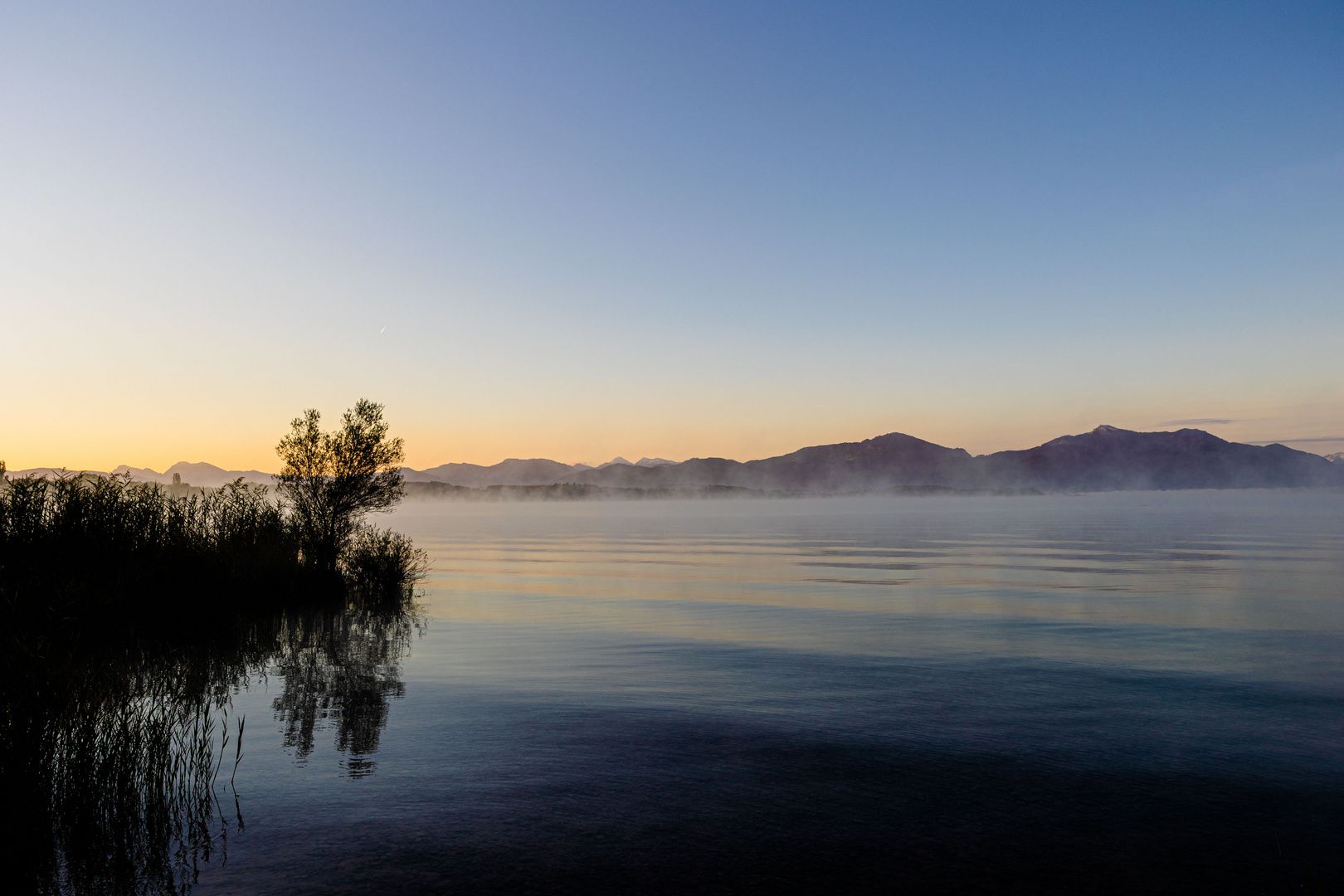 Sonnenaufgang Chiemsee 2022