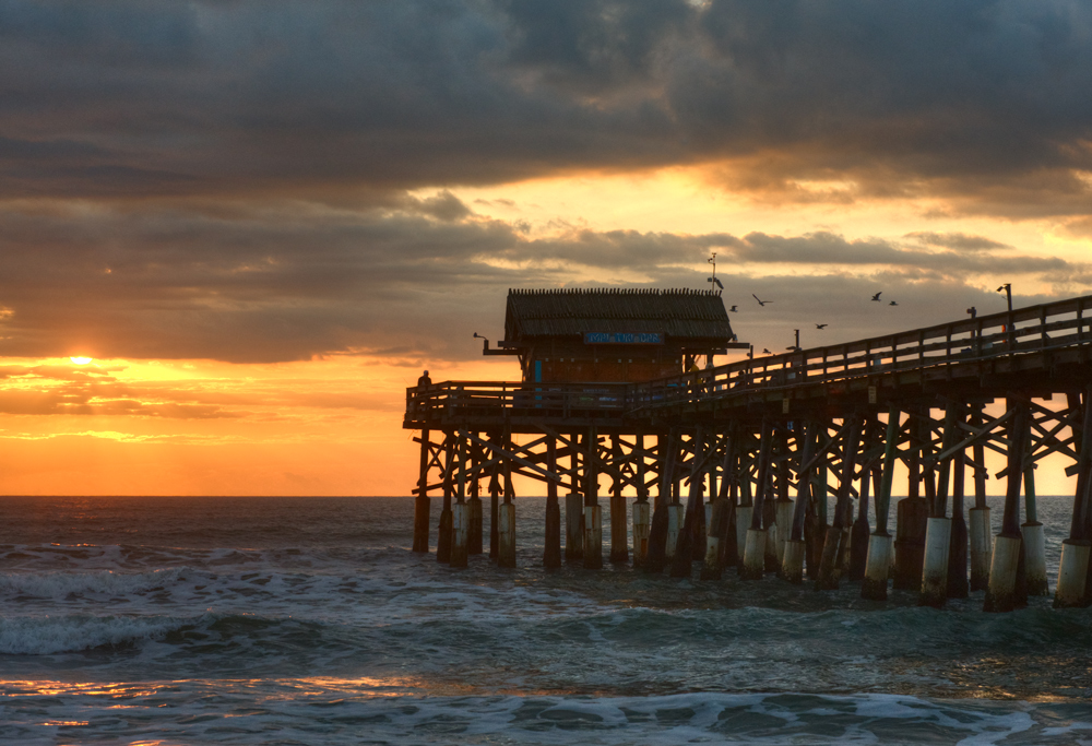 Sonnenaufgang Coco Beach Florida