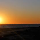 Sonnenaufgang Cuxhaven Kugelbake