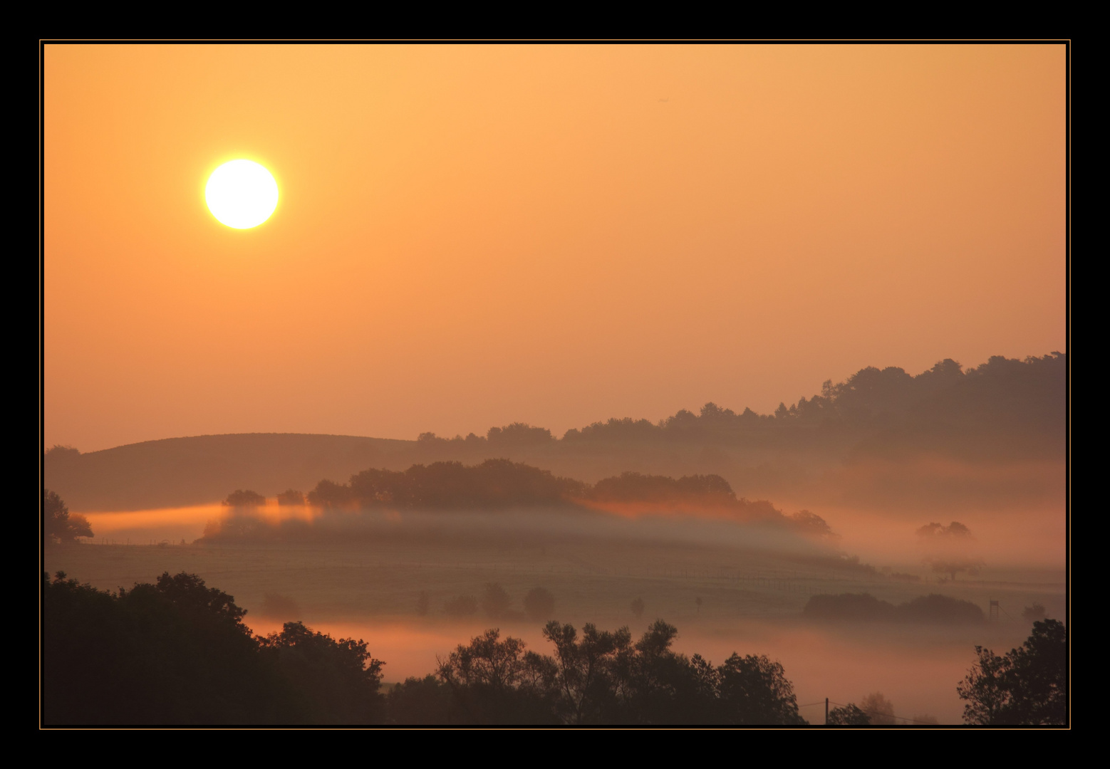 Sonnenaufgang...