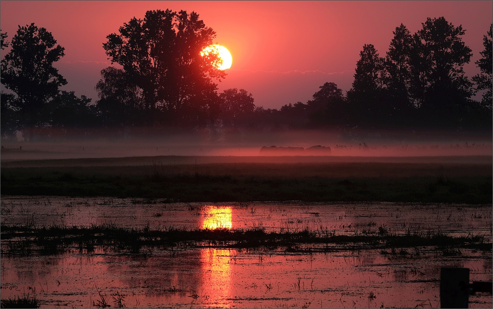 Sonnenaufgang...