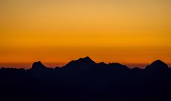 Sonnenaufgang Dachstein / 2