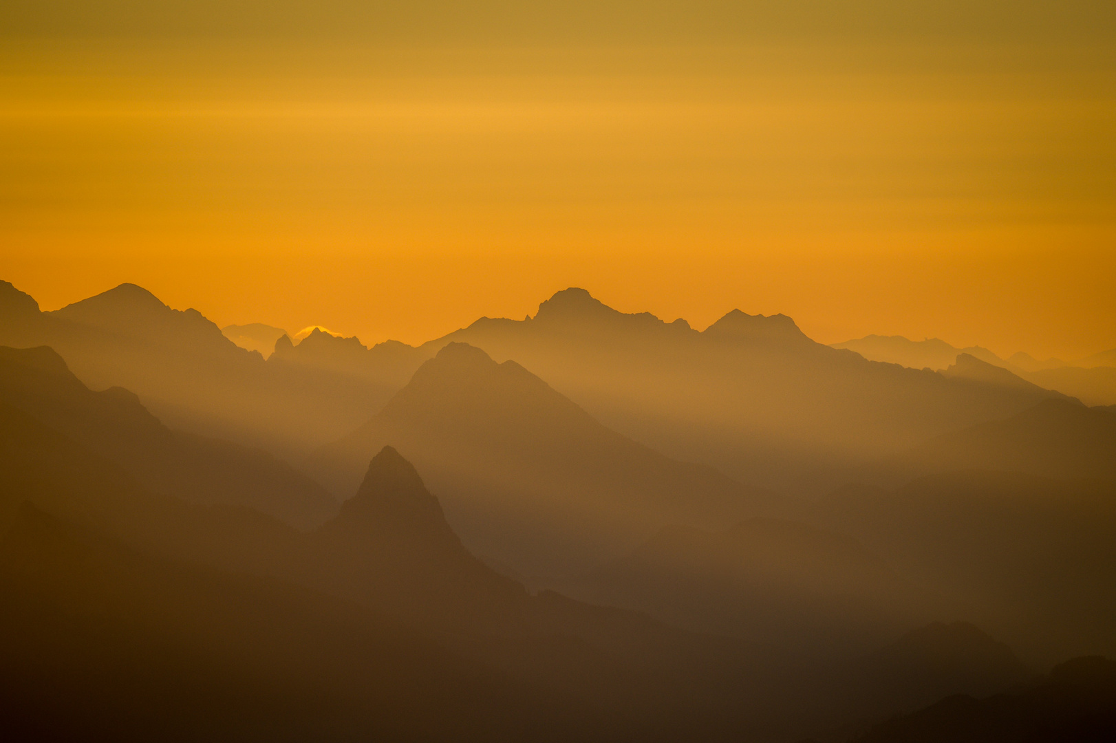 Sonnenaufgang Dachstein / 4