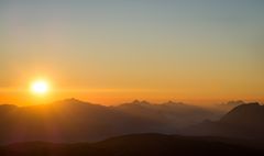 Sonnenaufgang Dachstein