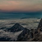 Sonnenaufgang Dachstein, Österreich