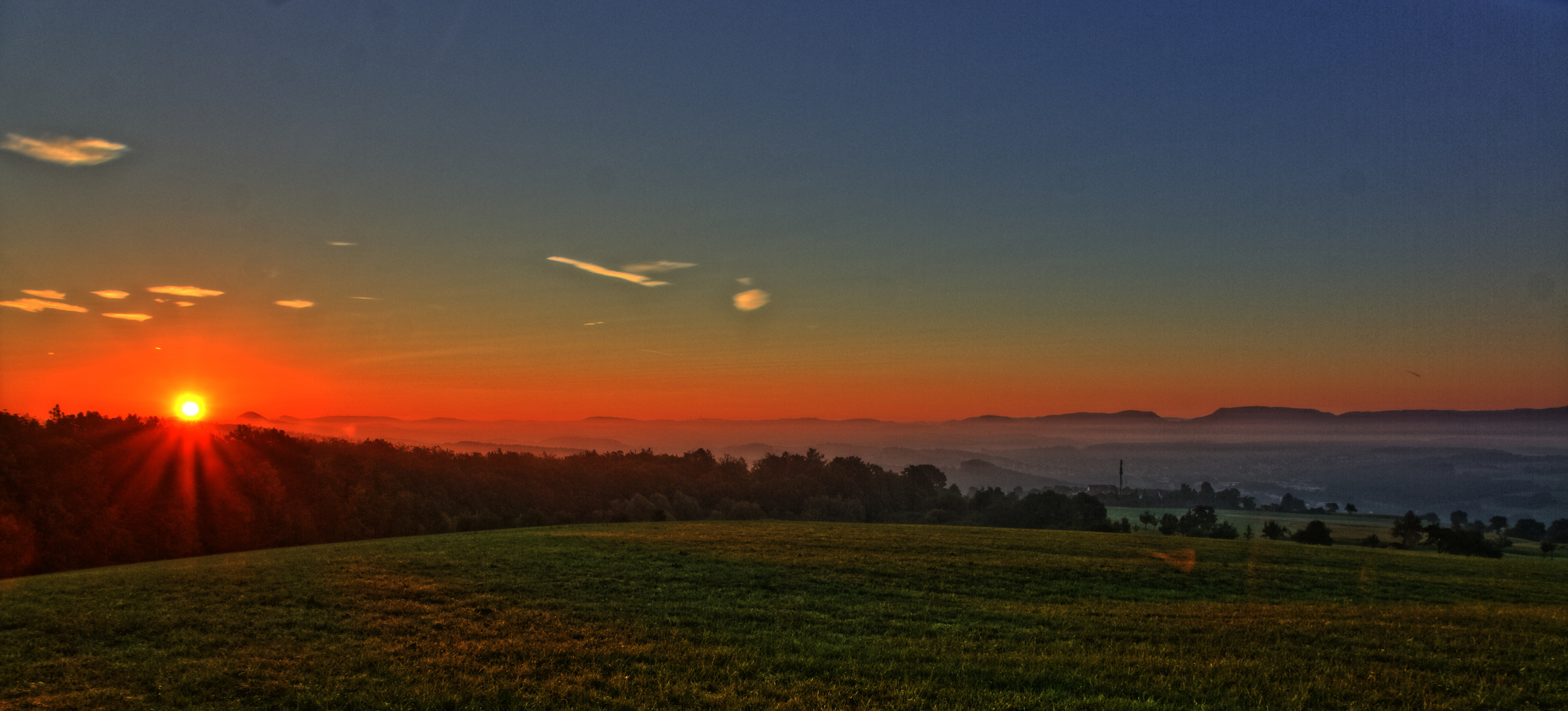 Sonnenaufgang daheim #2