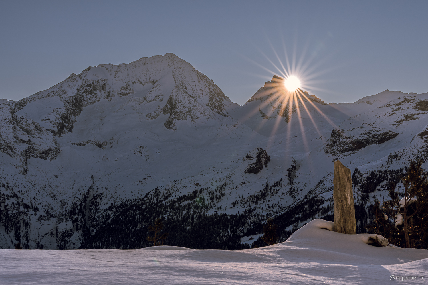 Sonnenaufgang der 2. an diesem Morgen