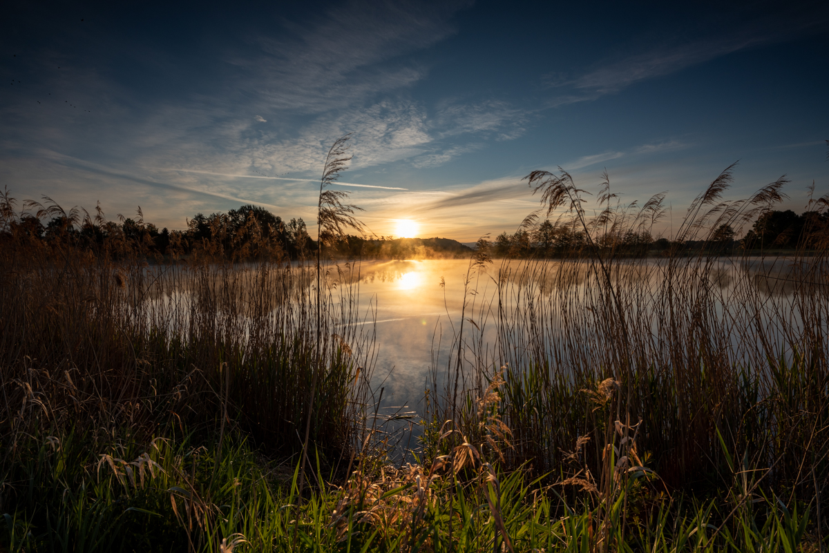 Sonnenaufgang  (der frühe Vogel ....)