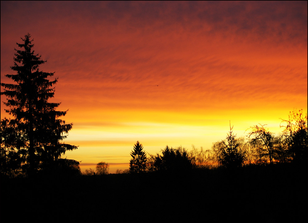 Sonnenaufgang Dezember 2007