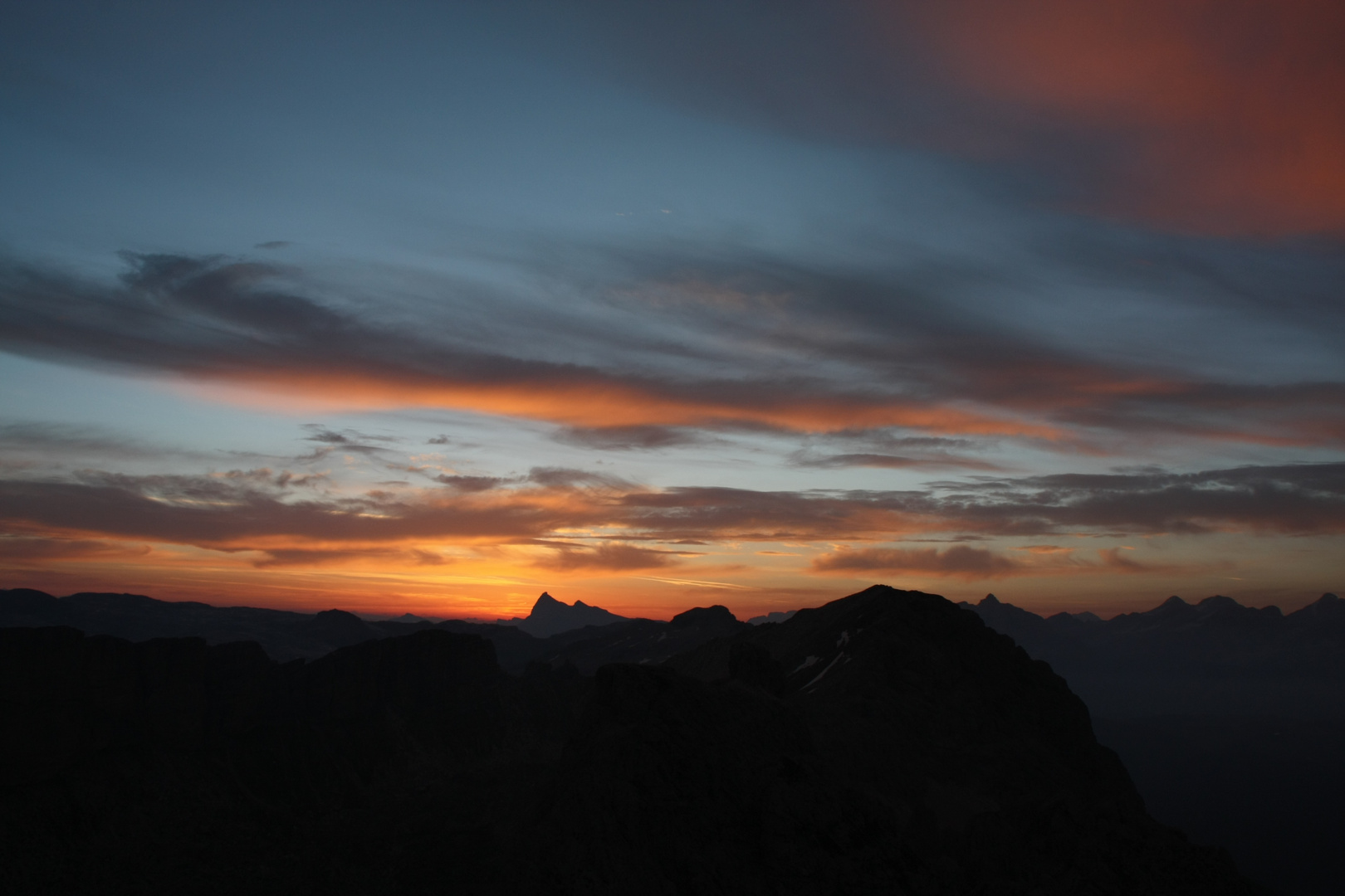 Sonnenaufgang - Dolomiten