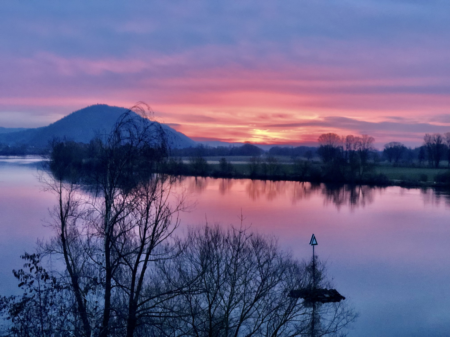 Sonnenaufgang Donaustauf